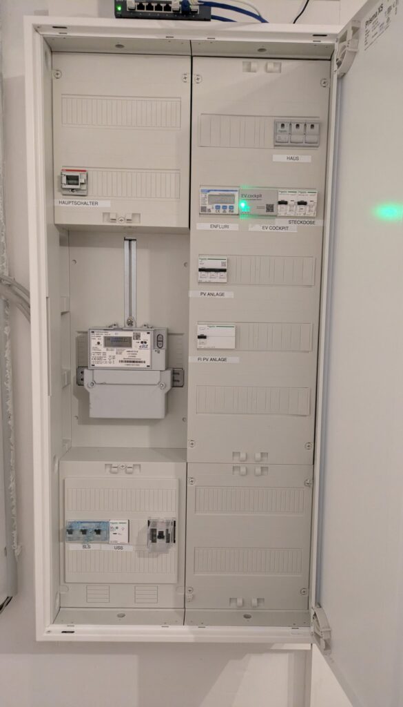 Realisiertes PV-Projekt: Neuer Zählerschrank nah