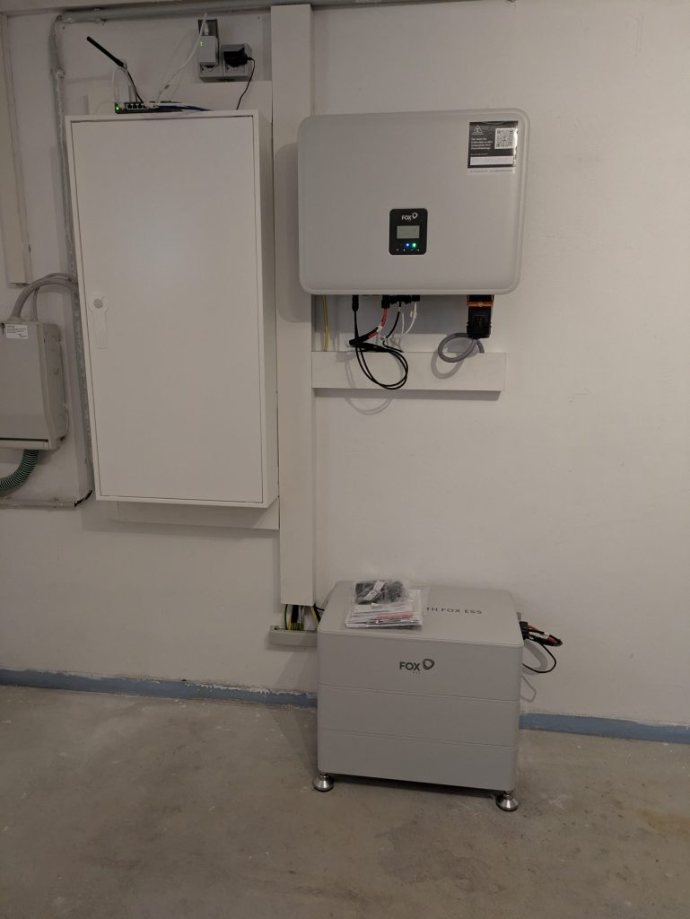 Realisiertes PV-Projekt: Neuer Zählerschrank, Speicher und Wechselrichter